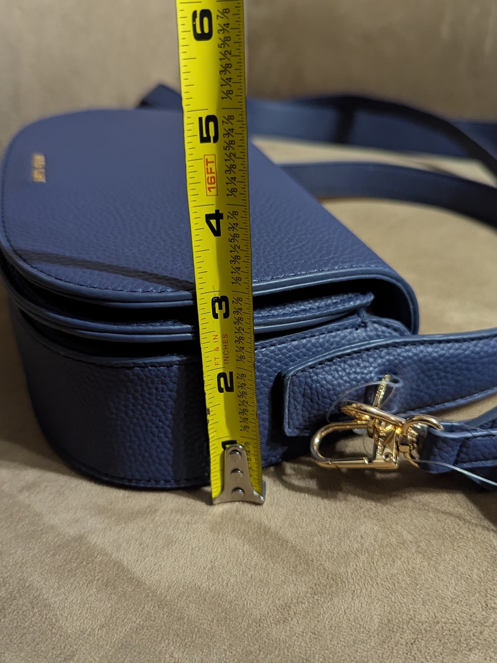 Anne Klein Midnight Blue Crossbody Bag - Picture 6 of 14